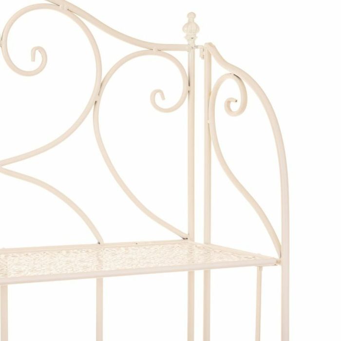 Estantería Alexandra House Living Blanco Metal Hierro 28 x 70 x 28 cm 2