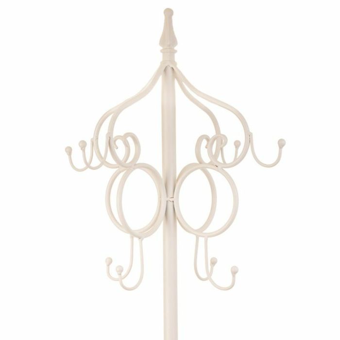 Perchero de Pie Alexandra House Living Blanco 25 x 49 x 25 cm 2