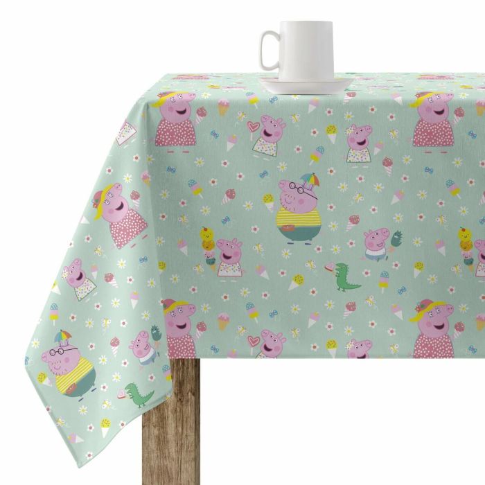 Mantel resinado antimanchas Belum Summer Peppa 1 Multicolor 100 x 150 cm