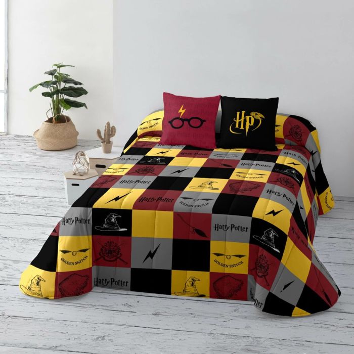 Colcha Harry Potter Hogwarts Multicolor Cama 180 cm