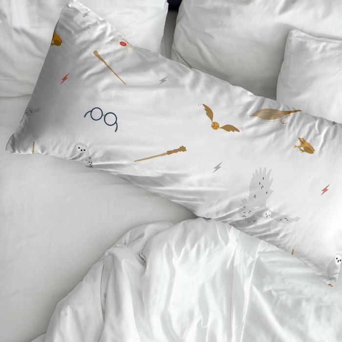 Funda de almohada Harry Potter Nordic Multicolor 50x80cm 50 x 80 cm 100 % algodón 1