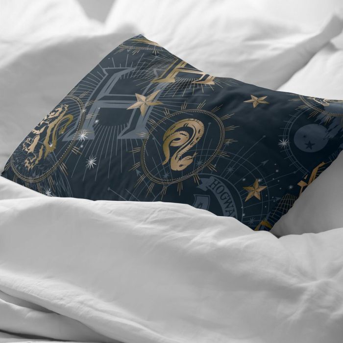 Funda de almohada Harry Potter Gold Multicolor 50x80cm 1