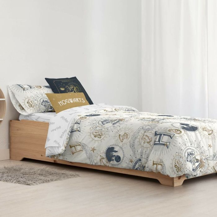 Funda Nórdica Harry Potter Beige 140 x 200 cm Cama de 80 4