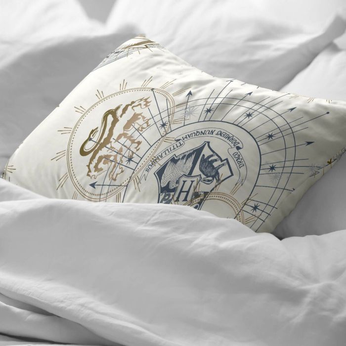 Funda de almohada Harry Potter Beige 80 x 80 cm