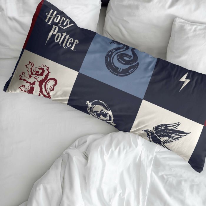 Funda de almohada Harry Potter Hogwarts Multicolor 45 x 125 cm 1