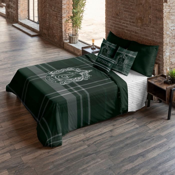 Funda Nórdica Harry Potter Classic Slytherin 200 x 200 cm Cama de 120 3