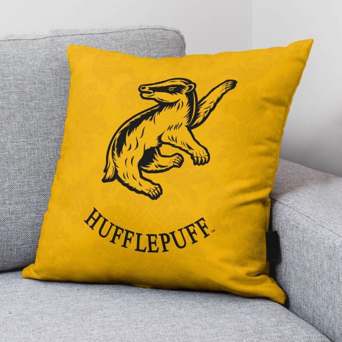 Funda de cojín Harry Potter Hufflepuff Amarillo 50 x 50 cm 1