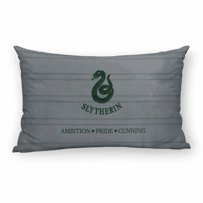 Funda de cojín Harry Potter Slytherin Gris 30 x 50 cm