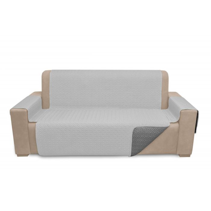 Cubre sofá Belum liso Acero Plata 160 x 1 x 280 cm