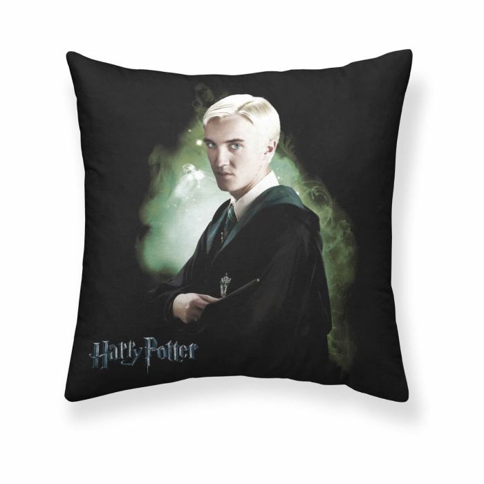 Funda de cojín Harry Potter Draco Negro 50 x 50 cm