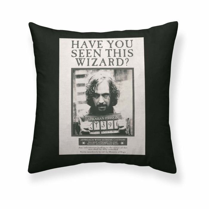 Funda de cojín Harry Potter Sirius Black Negro 50 x 50 cm