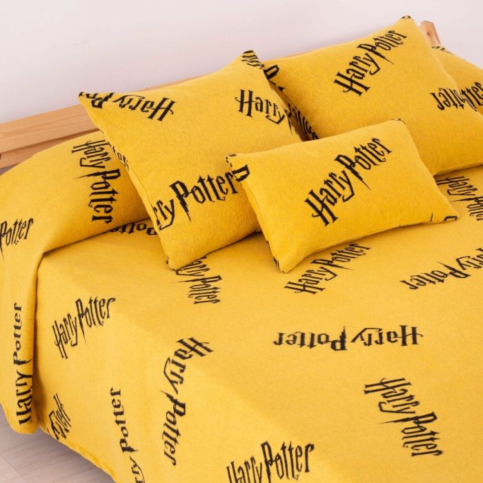 Funda de cojín Harry Potter Hufflepuff Amarillo 30 x 50 cm 1