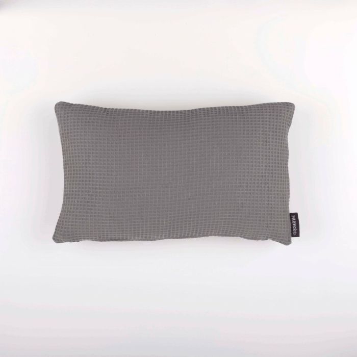 Funda de cojín Belum Waffle Gris 30 x 50 cm