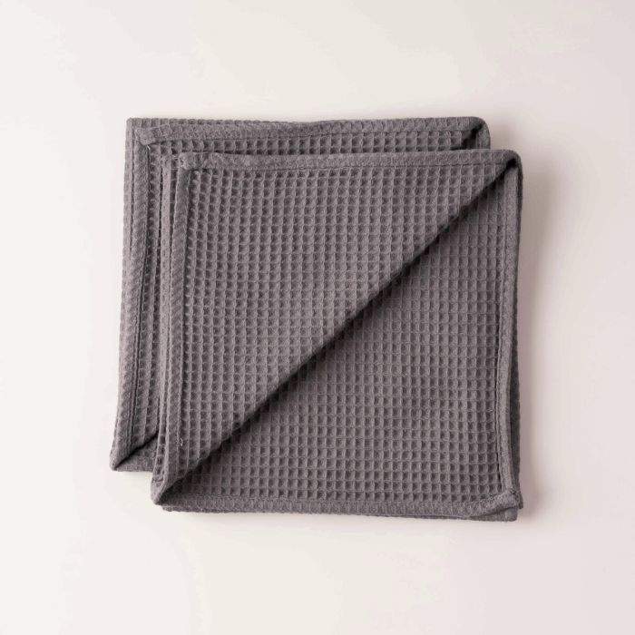 Servilletas Belum Waffle Gris oscuro 1