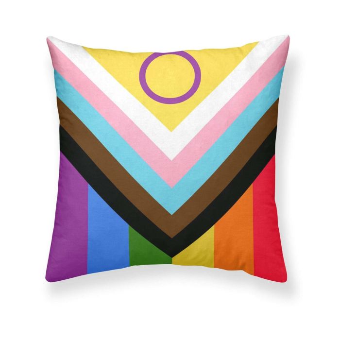 Funda de cojín Belum LGTBIQ+ Pride Multicolor 50 x 50 cm