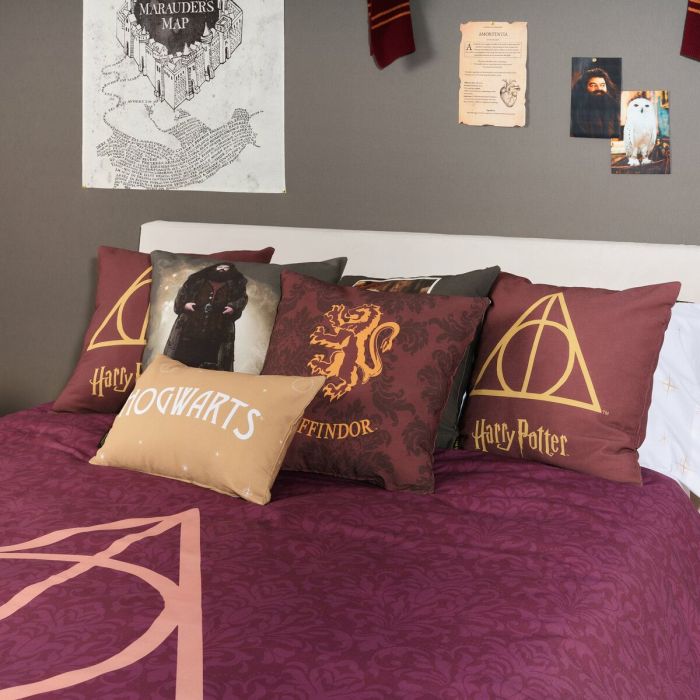 Funda Nórdica Harry Potter Deathly Hallows 220 x 220 cm Cama de 135/140 4