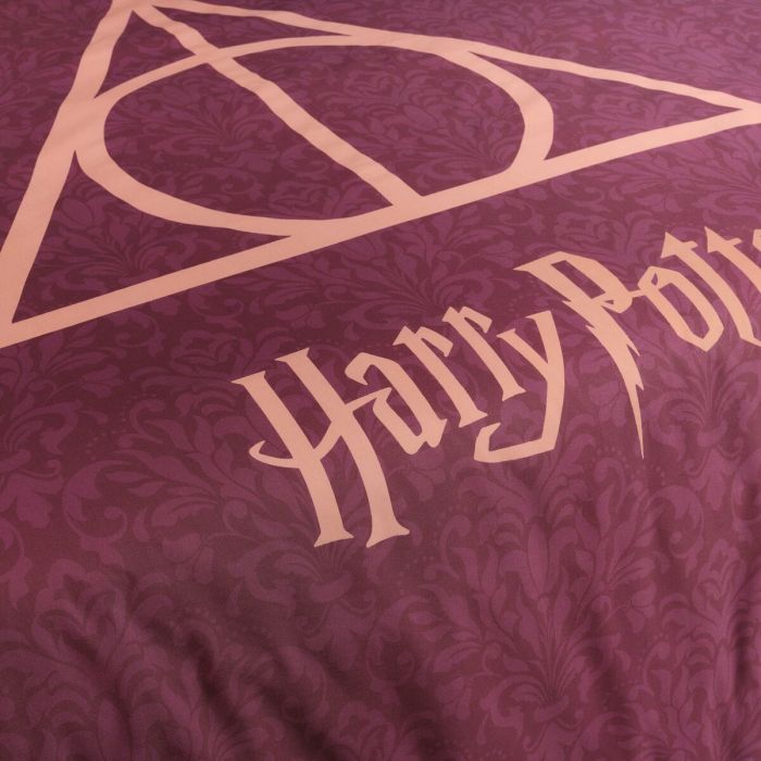 Funda Nórdica Harry Potter Deathly Hallows 220 x 220 cm Cama de 135/140 3
