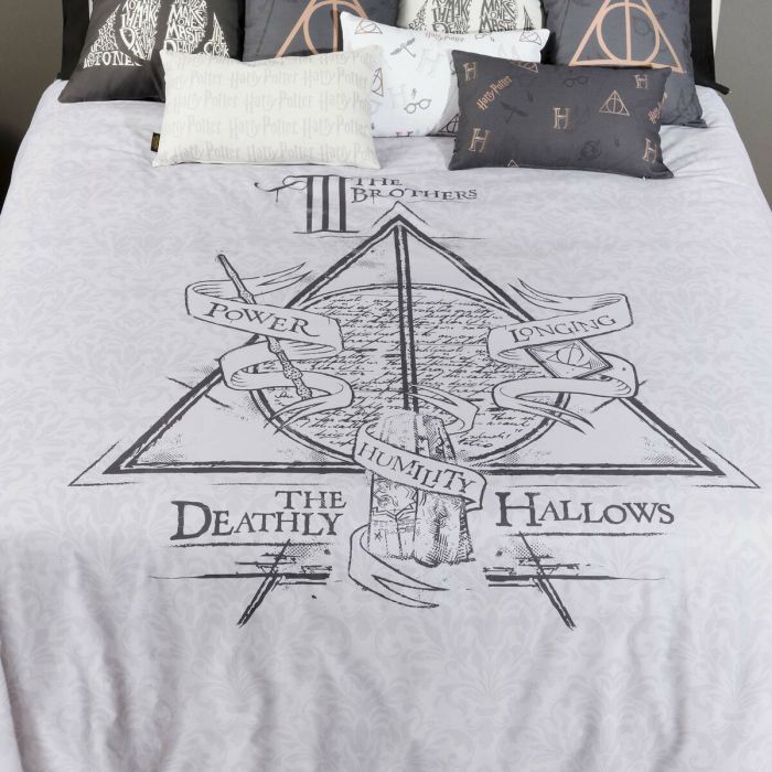 Funda Nórdica Harry Potter Deathly Hallows Legend 220 x 220 cm Cama de 135/140 6