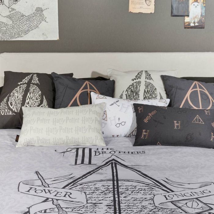 Funda Nórdica Harry Potter Deathly Hallows Legend 220 x 220 cm Cama de 135/140 5