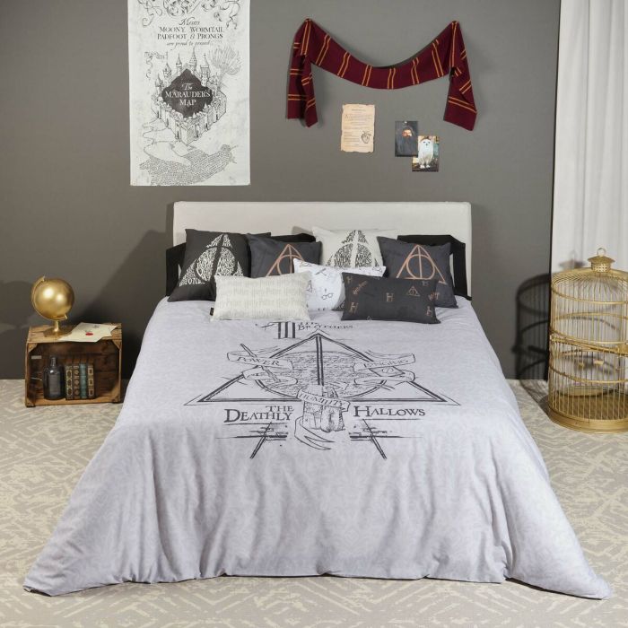 Funda Nórdica Harry Potter Deathly Hallows Legend 140 x 200 cm Cama de 80 6