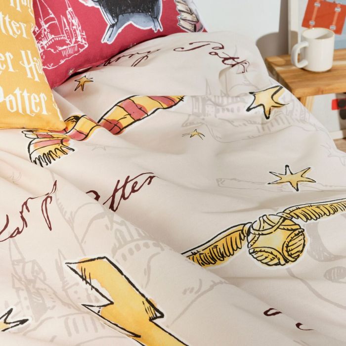 Funda Nórdica Harry Potter Gryffindor Scarf Multicolor 140 x 200 cm Cama de 80 3