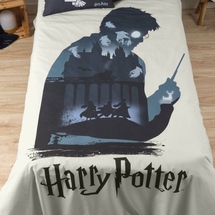 Funda Nórdica Harry Potter 140 x 200 cm Cama de 80 3