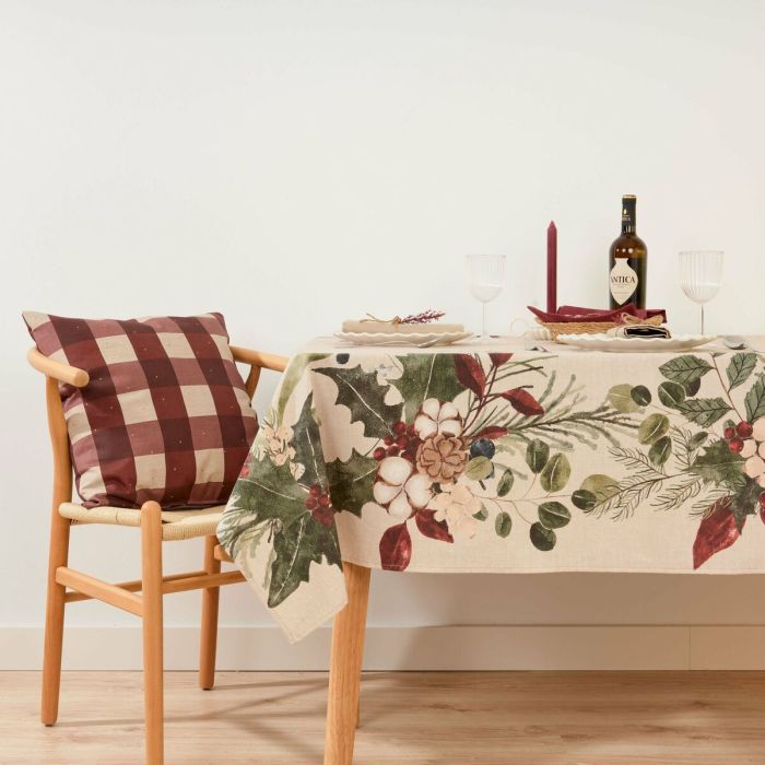 Mantel antimanchas Mauré Christmas Mistletoe 450 x 155 cm 6