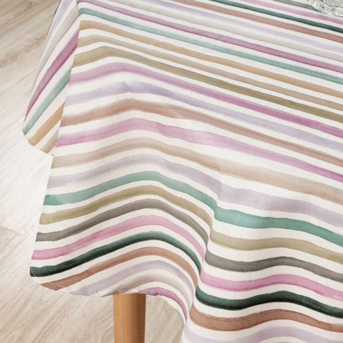 Mantel antimanchas Belum Naiara 4-100 Multicolor Ø 100 cm A rayas 4