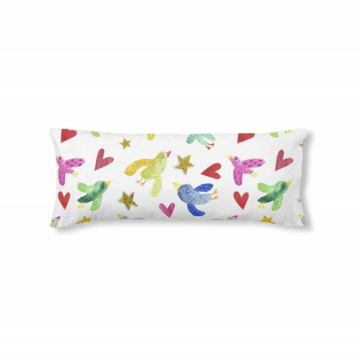 Funda de almohada Decolores Ocells Multicolor 175 Hilos 65 x 65 cm 5