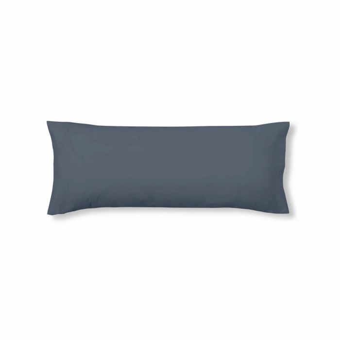 Funda de almohada Decolores Liso Azul 175 Hilos 45 x 110 cm