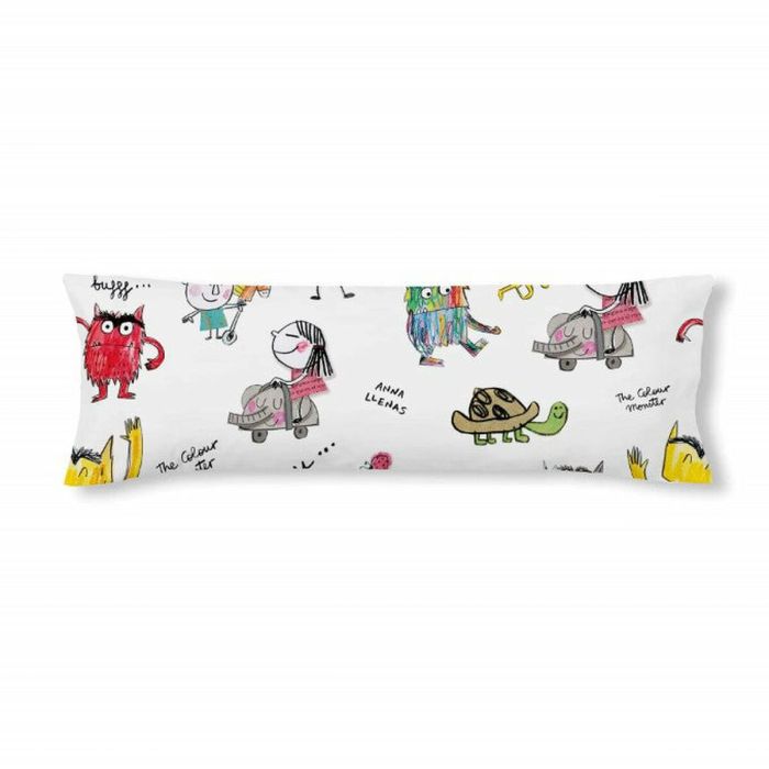 Funda de almohada Decolores Nens Multicolor 175 Hilos 40x60cm