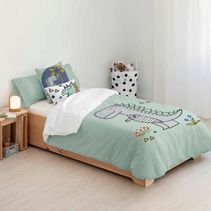 Funda Nórdica Kids&Cotton Italo Big Menta 180 x 240 cm 1