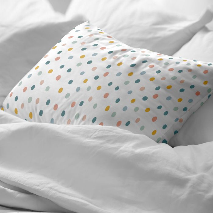 Funda de almohada Kids&Cotton KIBO Multicolor 30 x 50 cm 1