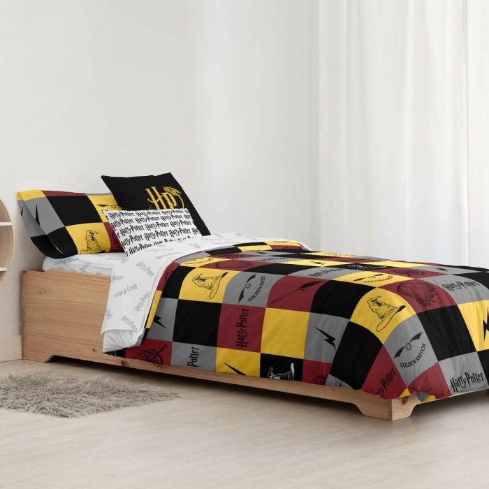 Funda Nórdica Harry Potter Hogwarts 200 x 200 cm Cama de 120 2