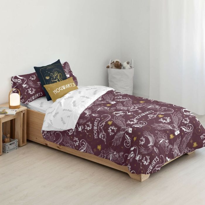 Funda Nórdica Harry Potter Creatures 140 x 200 cm Cama de 80 3