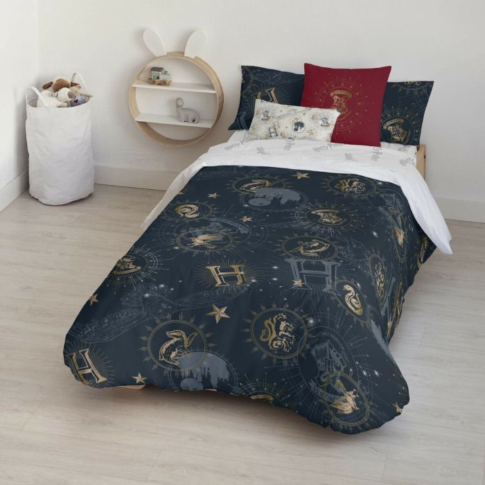 Funda Nórdica Harry Potter Gold 140 x 200 cm Cama de 80 4