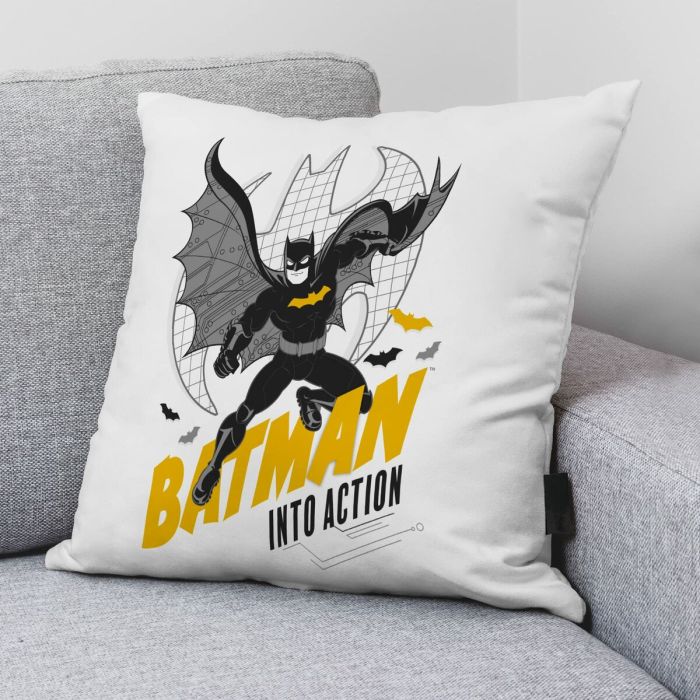 Funda de cojín Batman Blanco 45 x 45 cm 1