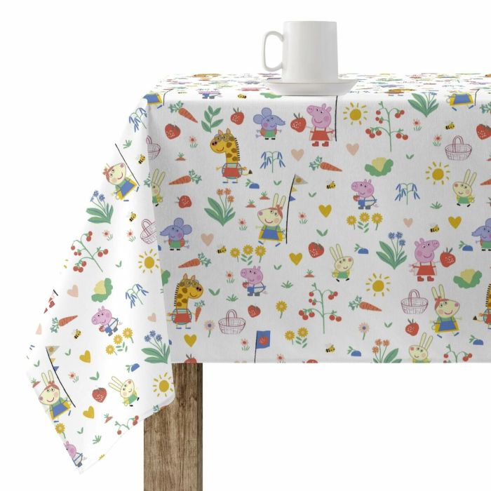 Mantel antimanchas Belum Vegetables 02 Multicolor 200 x 150 cm Peppa Pig