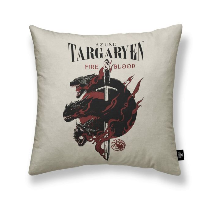 Funda de cojín Game of Thrones Targaryen A Multicolor 45 x 45 cm