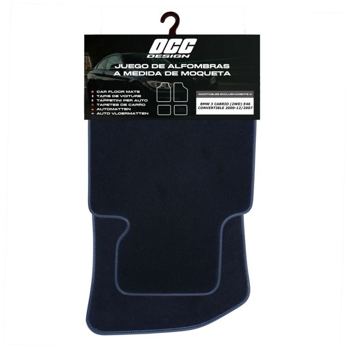 Alfombrilla para Coche OCC Motorsport OCCBW0007GD Gris oscuro Gris 8