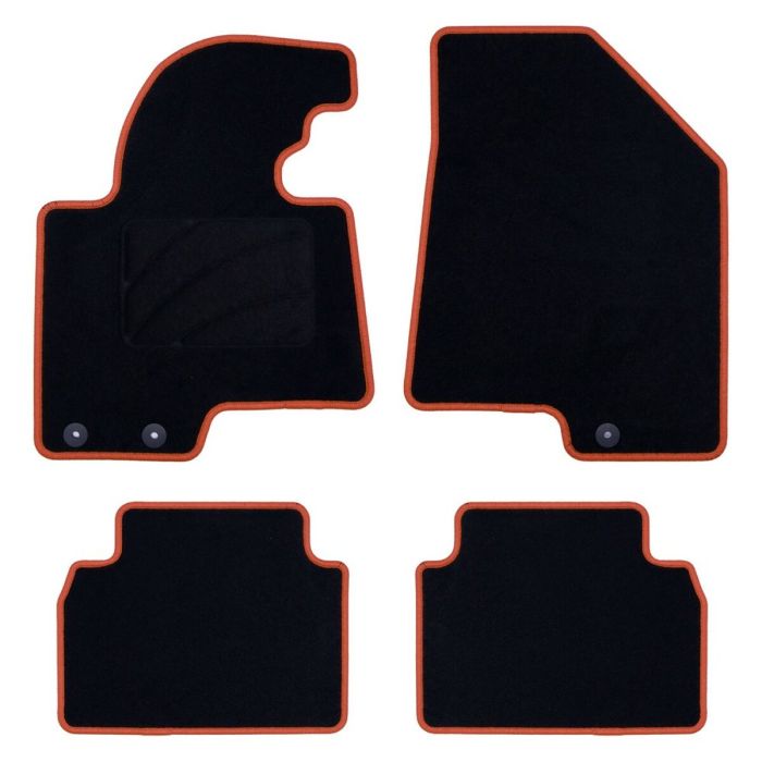 Set de Alfombrillas para Coche OCC Motorsport OCCKI0034YE 5 Piezas 4 Set de Alfombrillas para Coche OCC Motorsport OCCKI0034YE 5 Piezas 4