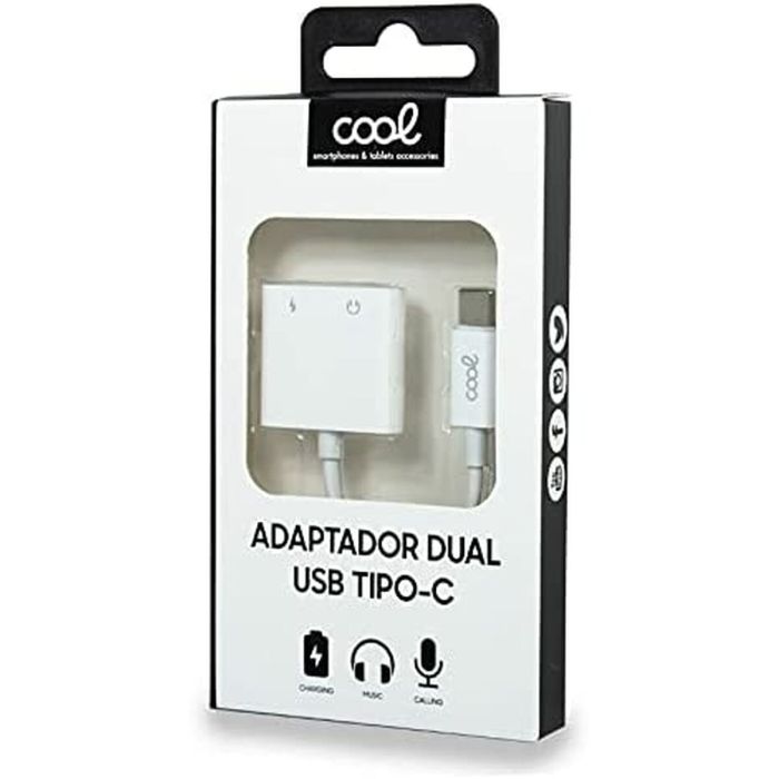 Hub USB Cool Blanco 1