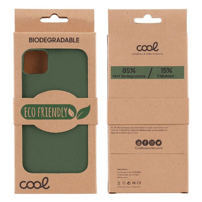 Cool Funda Eco Biodegradable Roja para Xiaomi Redmi 10C