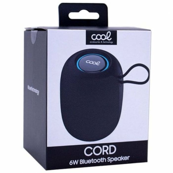Altavoz Bluetooth Portátil Cool Cord Negro 1