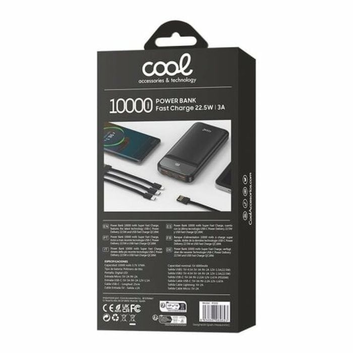 Powerbank Cool Negro 5