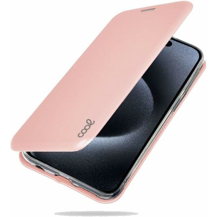 Funda para Móvil Cool iPhone 15 Pro Rosa Apple 1