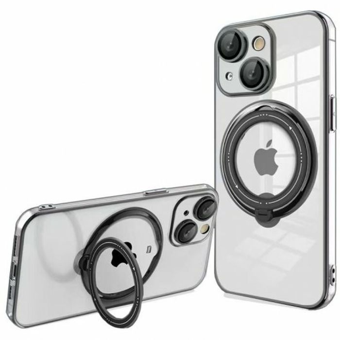 Funda para Móvil Cool iPhone 15 Plus Negro Apple 5