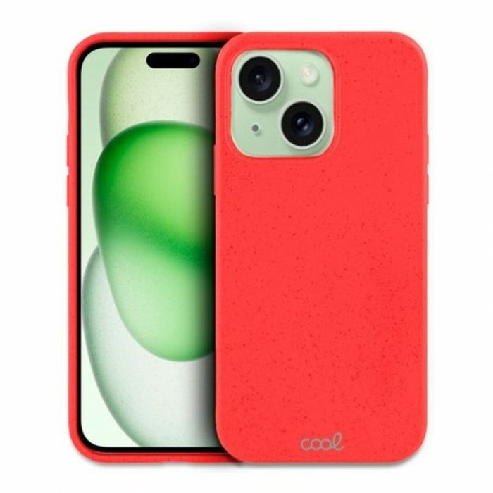 Funda para Móvil Cool iPhone 15 Plus Rojo Apple 6