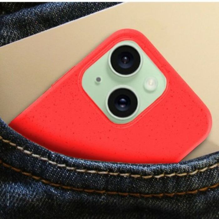 Funda para Móvil Cool iPhone 15 Plus Rojo Apple 3