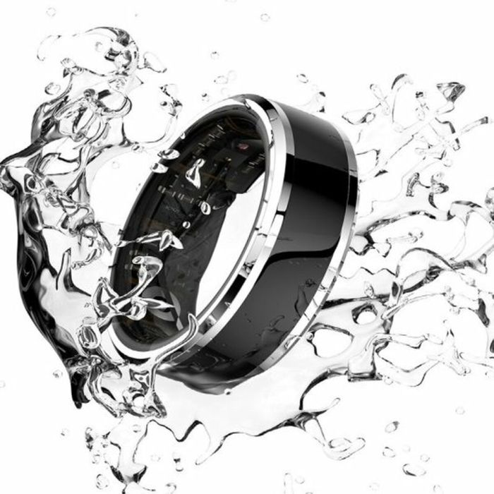 Anillo inteligente Cool Ring Health + Base Powerbank Negro 20 mm 6